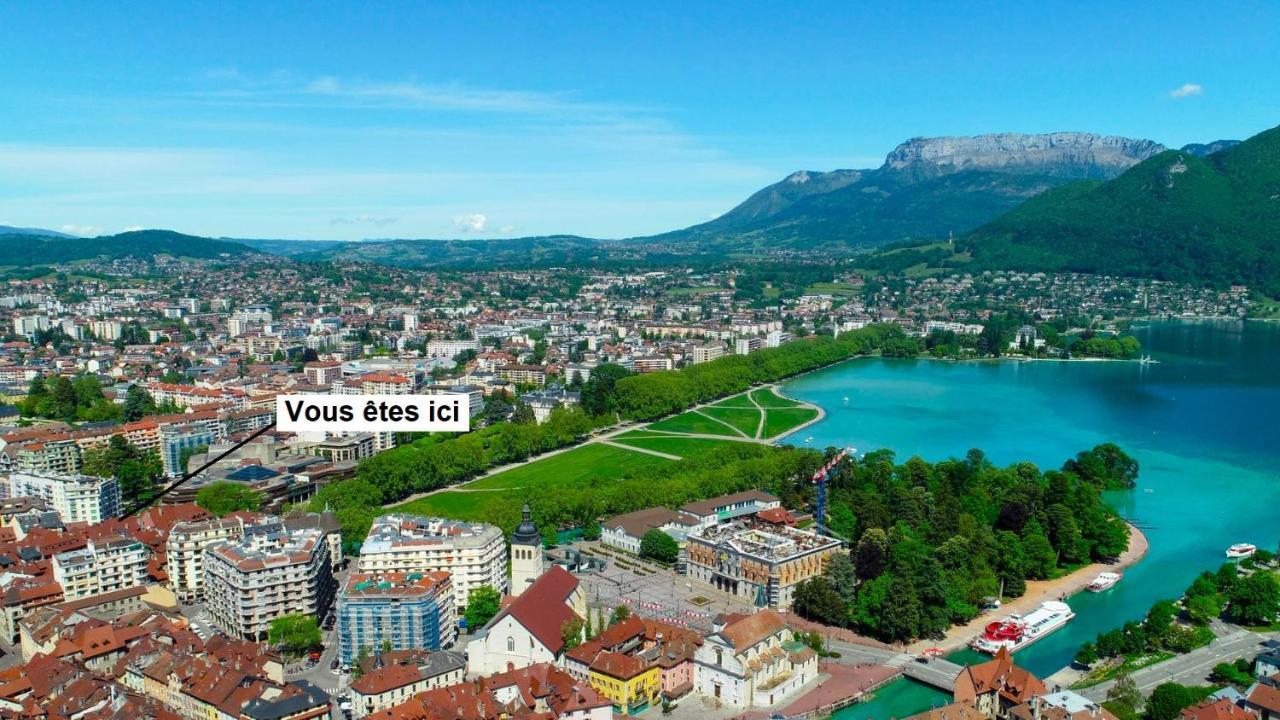 A 200M Du Lac, Au Coeur De La Vieille Ville Avec Parking Annecy Kültér fotó